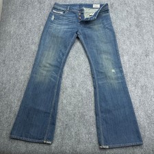 Diesel Zathan Jeans Mens 31x32 (Fits 34x32) Regular Bootcut Button Fly 0888A