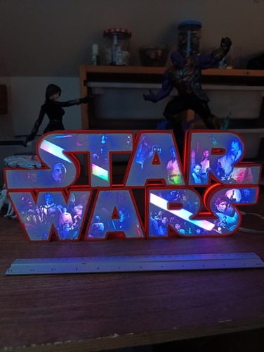 Boîte lumière starwars - à,