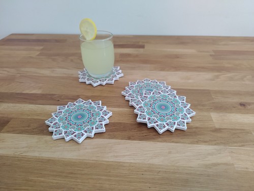 Set sous verre - de, 6