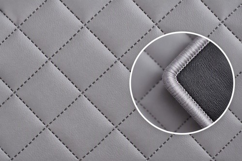 Gris cuir artificiel - artificiel, tapis