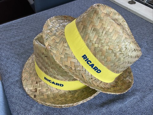 Chapeau paille publicité - de,