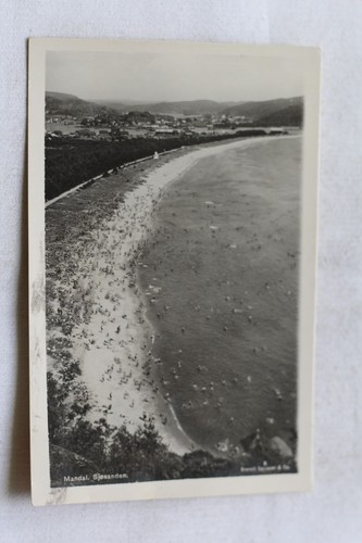 Cpsm 1955 mandal sjosanden - cpsm,