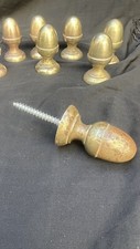 Lot de 8 Boutons Gland en Laiton,Poignée,Porte,Tiroir,Commode,meuble,escalier