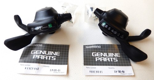 Paire manettes derailleurs - paire,