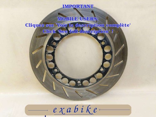 Disque frein avant droit - disque,