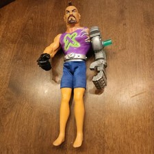 Hasbro Action Man 12” Dr. X Figure with Crushing Grip Hand 1999 Max Steel