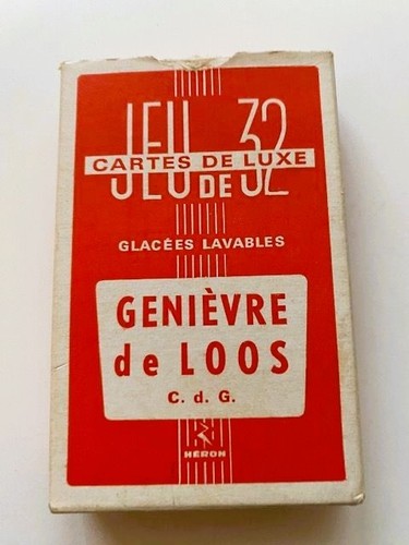 Ancien jeu cartes - ancien, 32