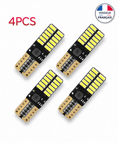 Ampoules led t10 w5w canbus - led,