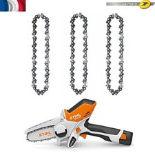 Chaîne lot de 3 chaines tronçonneuse adaptable STIHL GTA 26 mini tronçonneuse
