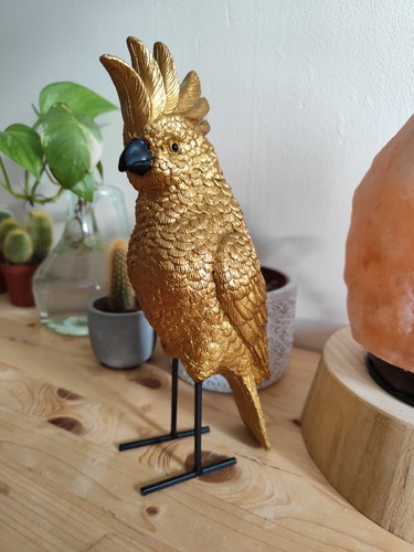 Figurine oiseau décorative - , en
