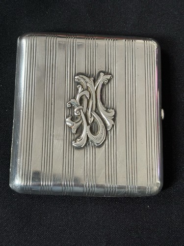 étui cigarette argent - cigarette,