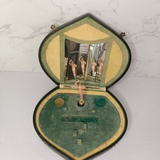 Vintage Thorens Movement Swiss Ganz Paris Switzerland Music Box Ballerina FLAWED