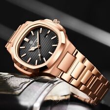 Montre Homme Quartz - BACK & GOLD EDITION - Men's Watch
