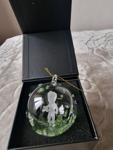 Boule noel verre - de,