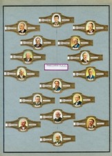 40 CIGAR RINGS - PRESIDENTS OF