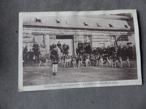 Cpa chasse courre en - cpa,