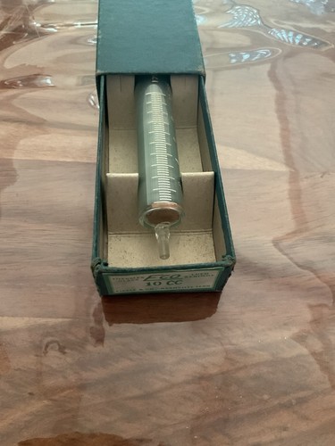 Rare ww2 syringe 10cc écho - us,
