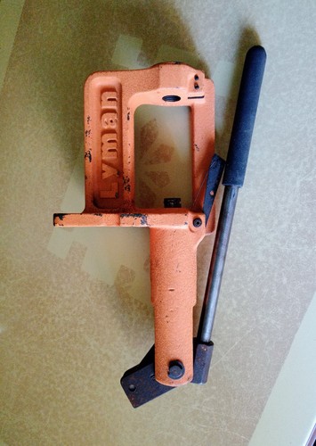Lyman orange crusher - orange, reloading