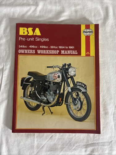 189 livre bsa owners - bsa,