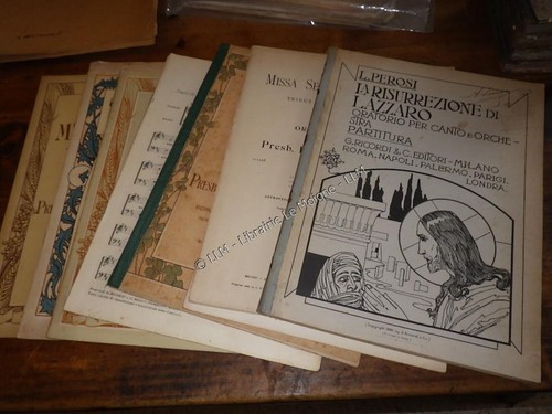 1899 lot partition musique - partition,