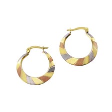 Boucle d'oreille créole or F