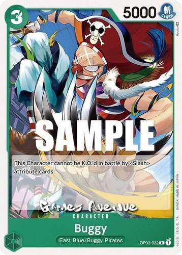 One piece card game buggy - piece, !