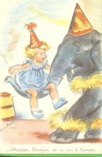 Germaine BOURET carte postale