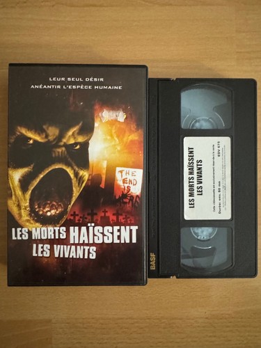 Vhs cassette video les - les, morts