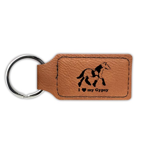 Love gypsy keychain - i,