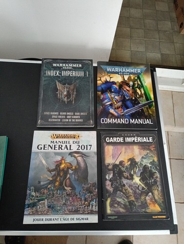 Warhammer lot livres - warhammer, 4