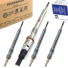 3x Original VW Bougies de Préchauffage + Beru 4,4V pour Audi Seat Skoda Golf 6 7