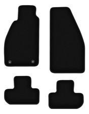 Tapis de sol en velours noir