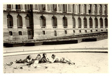 France, Versailles, Bassin d'eau, Tirage vintage, 1963 Photo prise par Henr