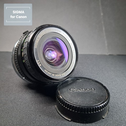 Objectif sigma 24mm 2 8 - 24mm, f/