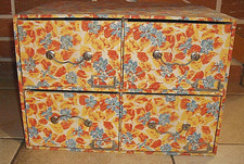 Meuble de mercerie couture ancien vintage