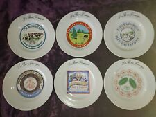 Lot 6 assiettes en porcelaine