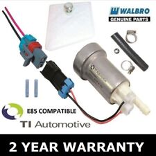GENUINE WALBRO 530 LPH HIGH PERFORMANCE FUEL PUMP + INSTALL KIT F90000285 E85