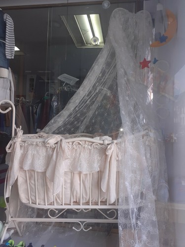 Berceau bébé fer forgé - bébé,