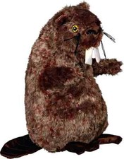 Jouet pour animaux de compagnie castor | Jouet pour chiens avec son pour anim...