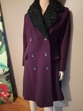 Manteau en laine Et Col