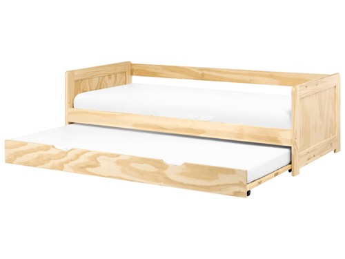 Lit gigogne bois pin - bois, de