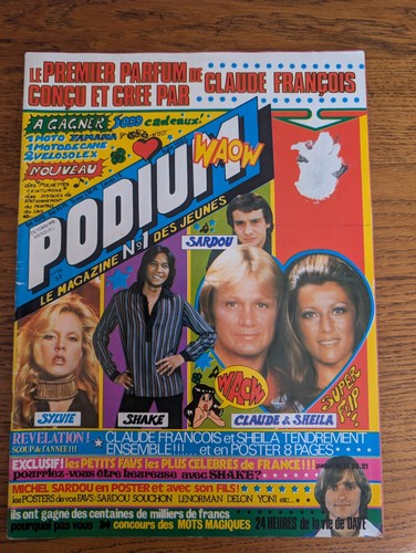 Podium oct 1976 - podium, complet