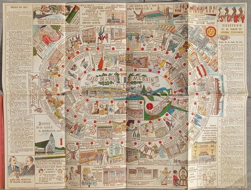 Jeu oie messin 1900 metz - jeu, l'oie