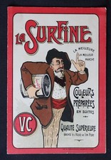 Catalogue LA SURFINE colors prepared in box paint painter catalog