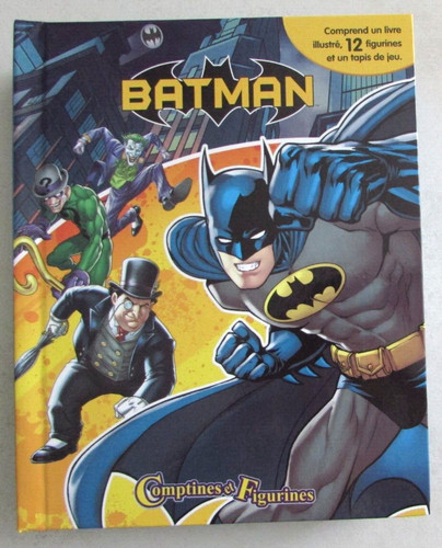 Coffret batman comptines - coffret,