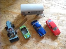 LOT DE  5 EPAVES MINIATURES LESNEY-SIKU-MINIALUXE-SPOT-ON