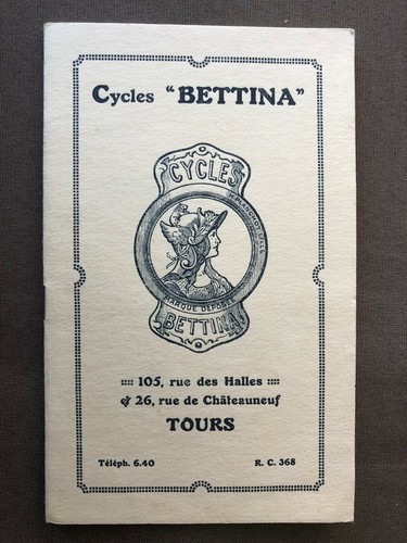 Vélo ancien catalogue - :,