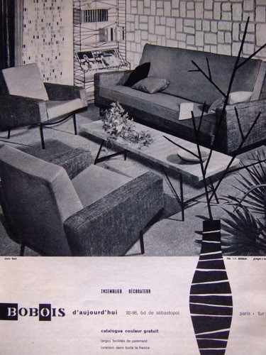 Publicité 1958 bobois - publicitÉ,