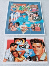 Elvis Presley - Feuillet 9 Timbres Elvis + 1 Bloc feuillet 1 timbre