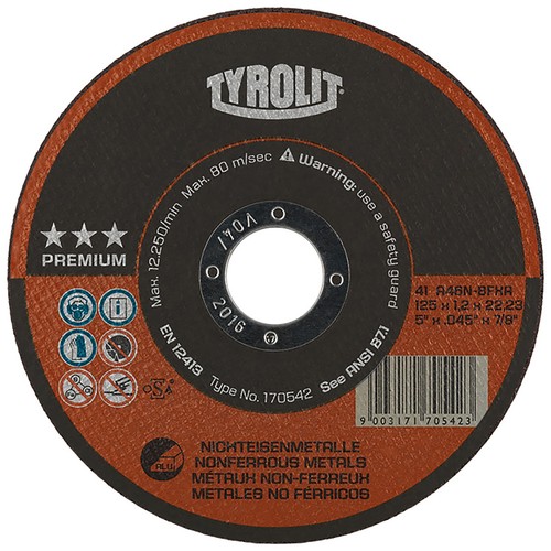 Tyrolit a46n bfxa 045 - 6, x